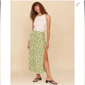 Reformation Zoe midi skirt Sz 2